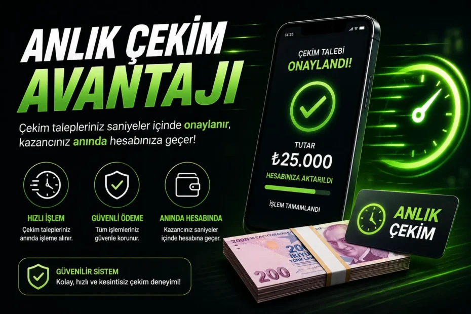Anlık Çekim Avantajı