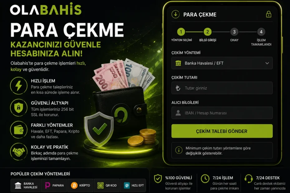 Olabahis Para Çekme